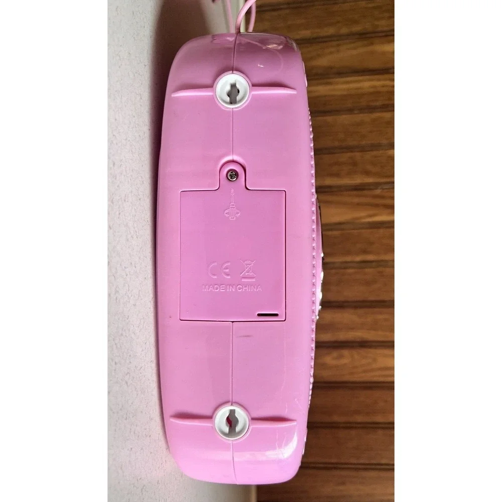 Conomus Microphone Karaoke Machine Kids‎ OS Pink Ballerina Purse Musical Toy